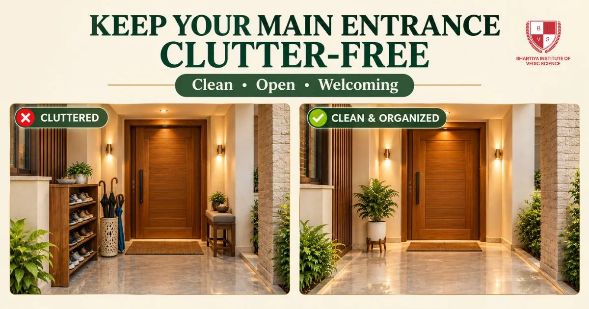 Keep Your Main Entrance Clutter-Free
